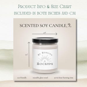 Soy Candle Mockup Bundle: 20+ Product Photo & Video Mockups (Digital Download) image 2