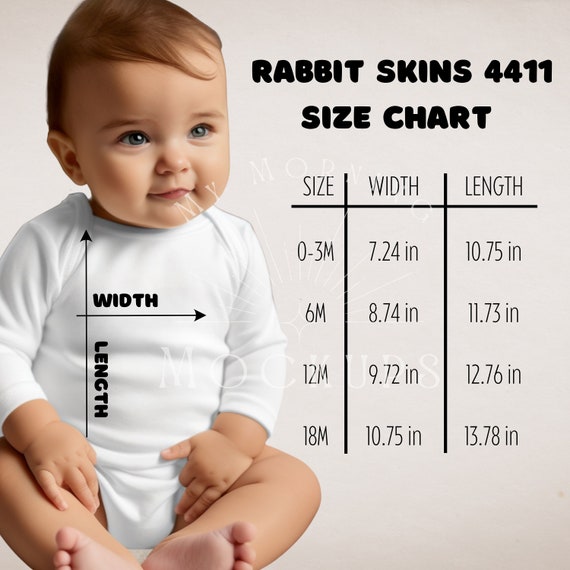 4411 Size Chart 4411 Mockup Rabbit Skins 4411 Size Chart Rabbit Skins 4411  Mock-up Kids Shirt Mockup Shirt Mockup Baby Mockup