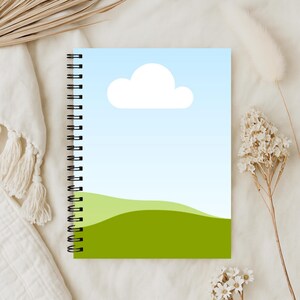 Spiral Notebook Mockup Bundle: Canva Template, Back to School (Digital Download)