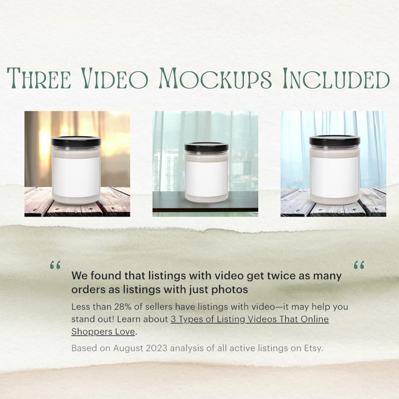 Soy Candle Mockup Bundle: 20+ Product Photo & Video Mockups (Digital Download) image 4