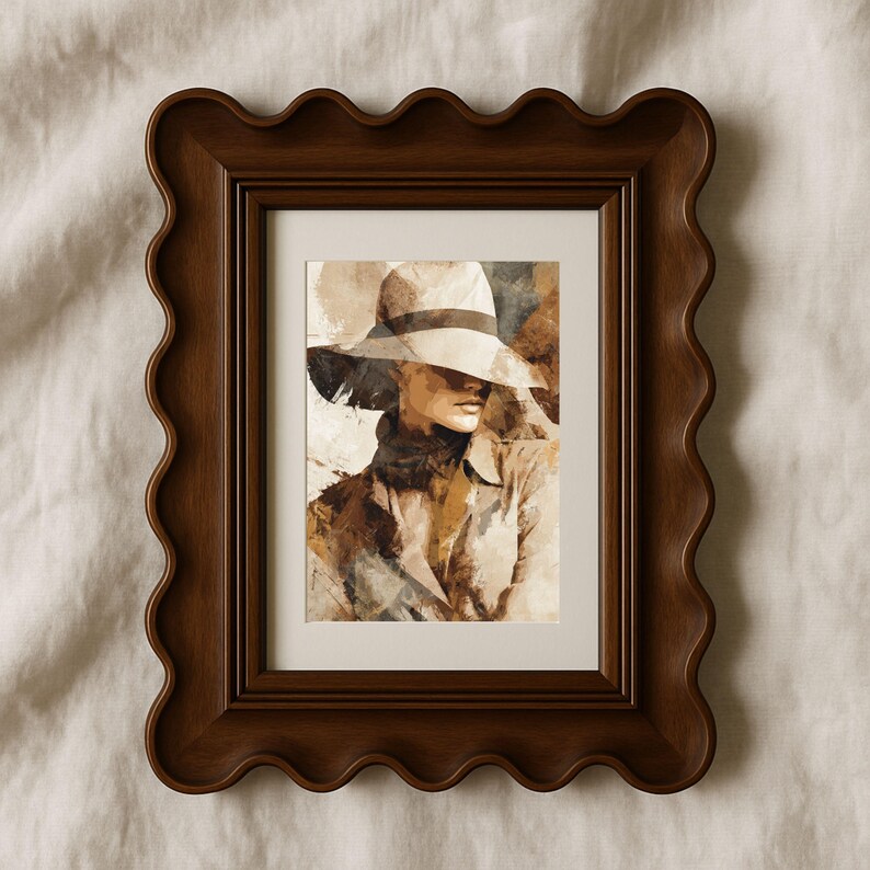 Horizontal 8X10 Frame Mockup with Canva Template: Drag & Drop Frame image 7