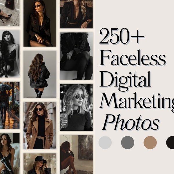 Faceless Reels Instagram Bilder Faceless Digital Marketing Faceless Bilder Inhalt MRR & PLR Bilder Tik-Tok Luxe Content