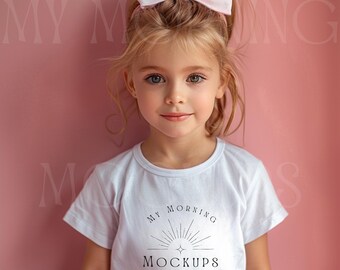 Maquette 9018 couleurs confort blanc : t-shirt pour enfants (téléchargement numérique)