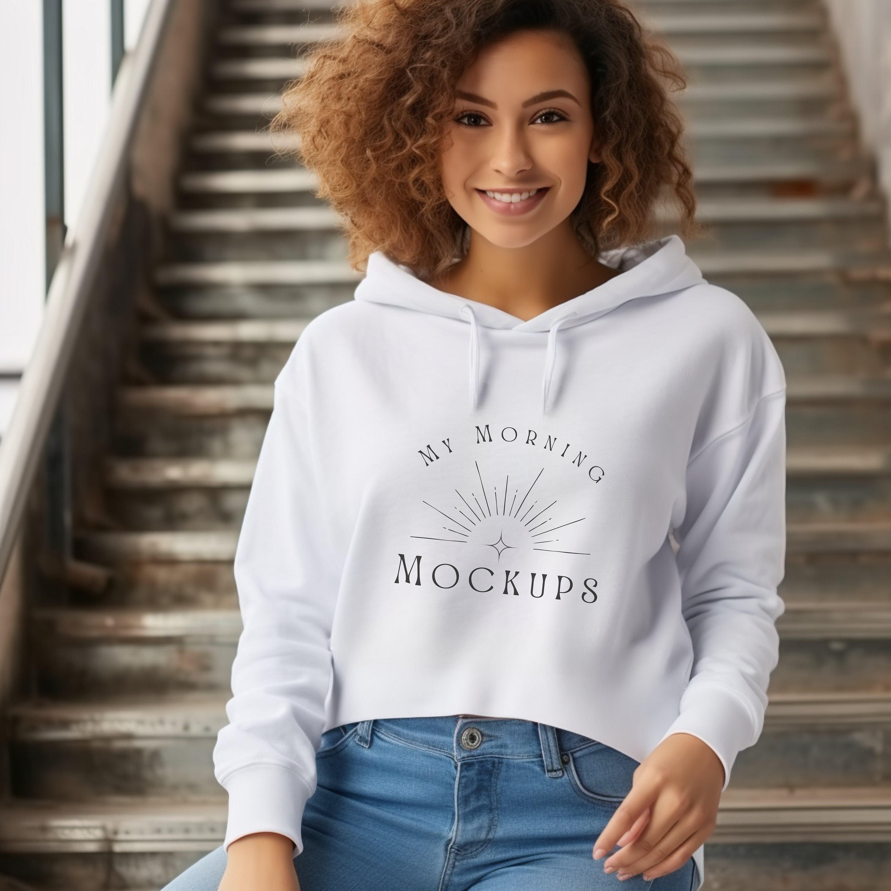 Independent Trading Co. SS150J Lightweight Hooded Pullover - Cotton/Poly Blend Sweatshirt With Pocket - View #6
