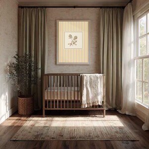 Nursery Frame Video Mockup with Canva Frame Template : Mp4 File 3000X3000 image 3