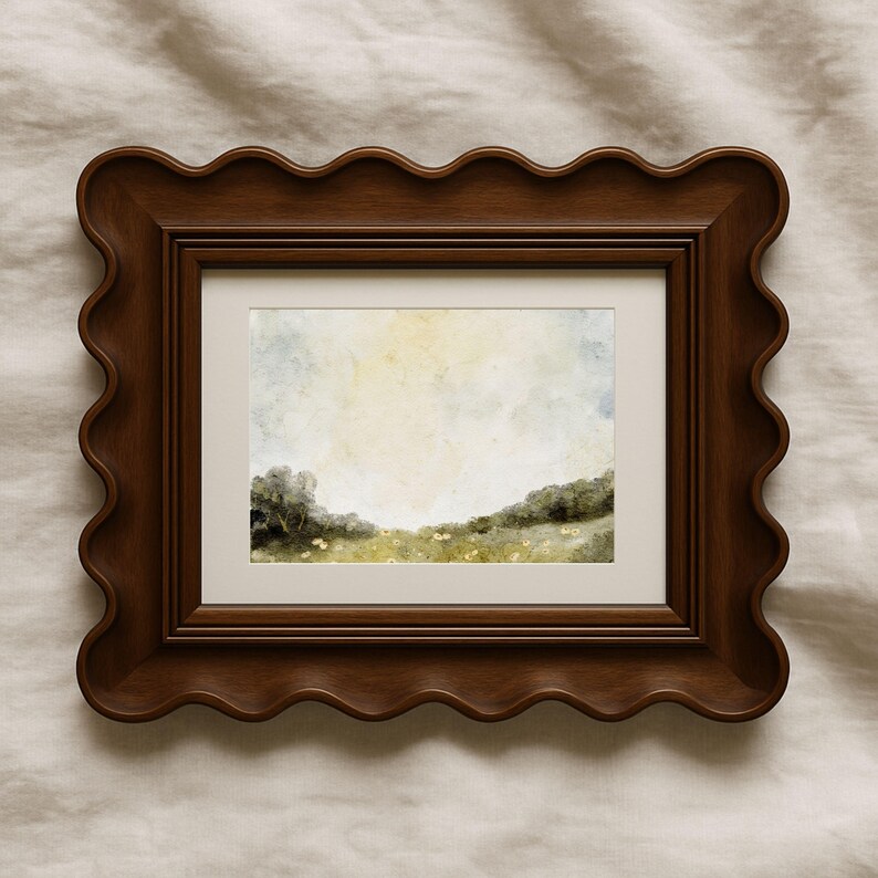 Horizontal 8X10 Frame Mockup with Canva Template: Drag & Drop Frame image 3