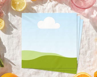 Uncoined Napkin Mockup - Canva Template