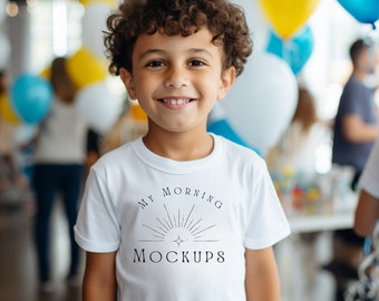 Bella Canvas 3001 Mockup T-shirt Mockup Bella Canvas 3001Y Mockup White 3001Y Mockup Kid Birthday Shirt Mockup Mockup 3001Y Mockup Crewneck