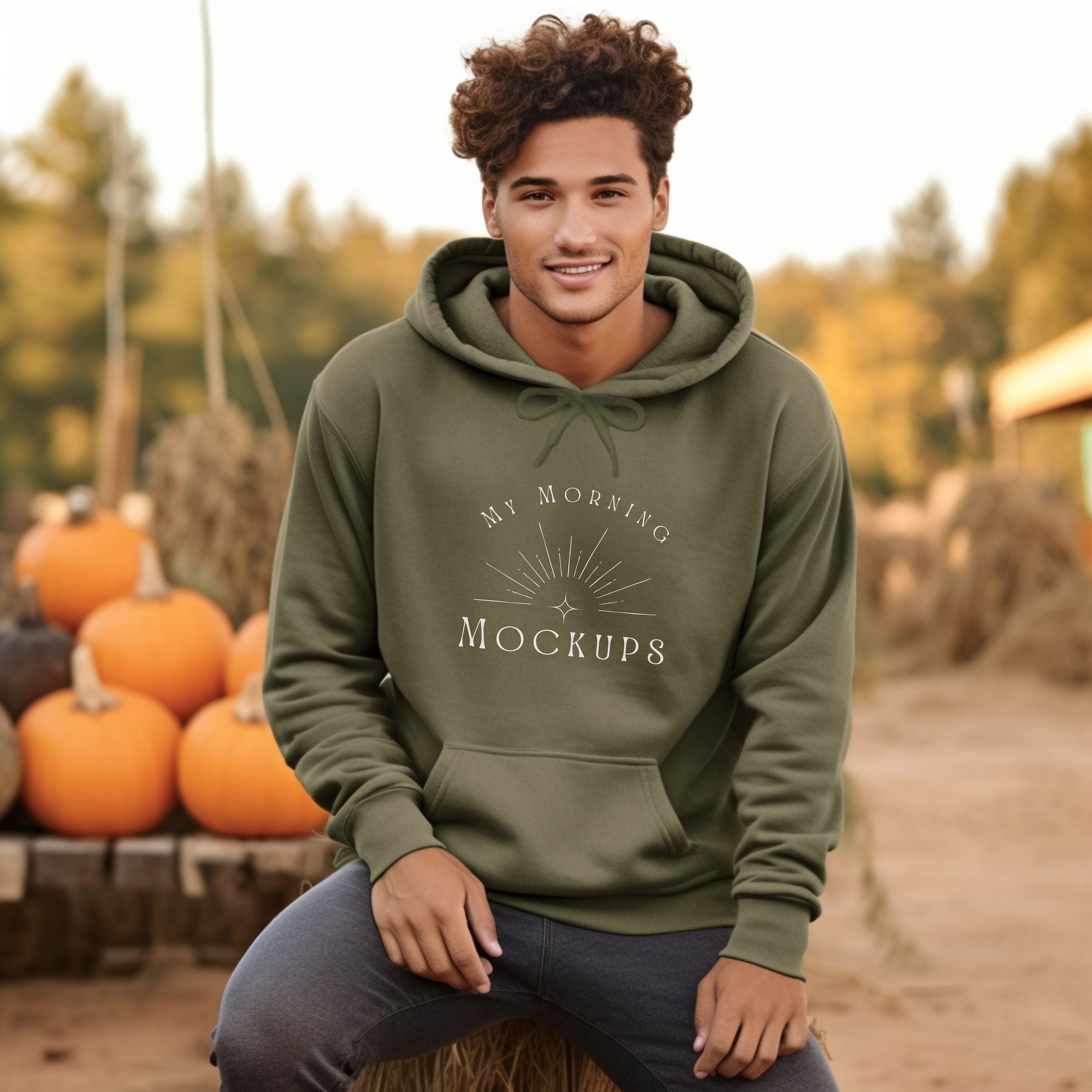 Independent Trading Co IND4000 Hooded Pullover Sweatshirt - Heavyweight Cotton, Fleece-Lined Hood, Light Pink, Medium