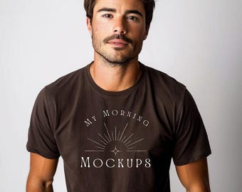Bella Canvas 3001 Mockup for Men - Digital Download JPG
