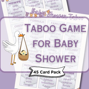 Baby Shower Taboo