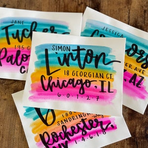 Moderne kalligrafie-envelopadressering: handgeschreven enveloppen voor bruiloften, feestdagen, afstuderen of welke gelegenheid dan ook