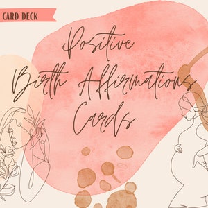 Positive Birth Affirmation Cards
