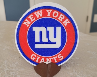 New York Giants Coasters Set - 3D Printed - (Set of 4)