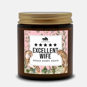 Candle Joke Scented Candle Funny Rude Candle Birthday Gift Candle Housewarming Gift Excellent Wife candle Toilet Gift Anniversary4oz