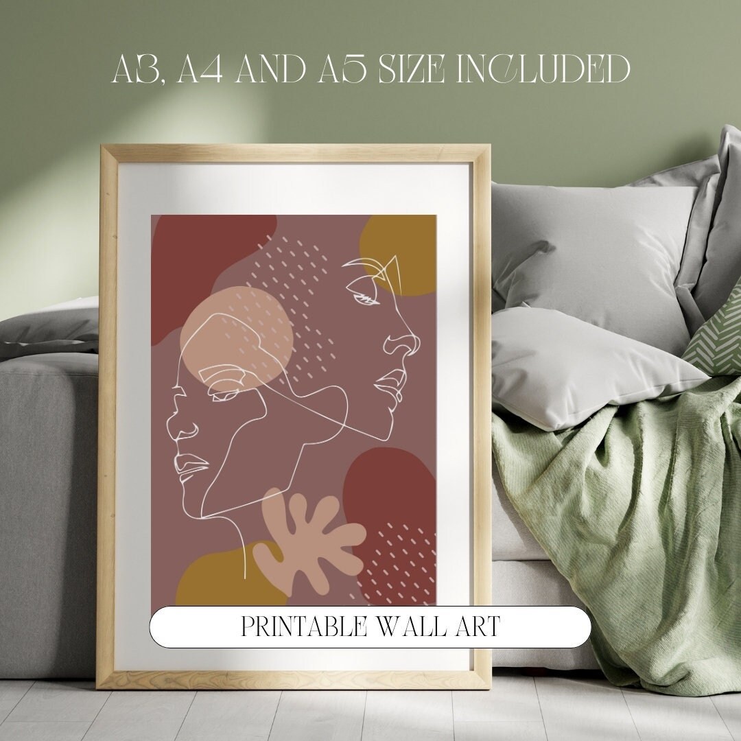 Minimalist Wall Art Prints | Instant Download | Modern Home Décor ...