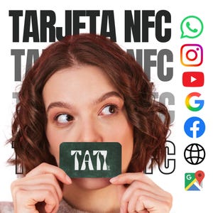 Gepersonaliseerde NFC-kaart. NFC-kaart met logo. Gepersonaliseerde NFC-visitekaartje. Tag