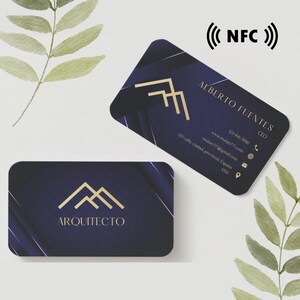 Tarjetas Personalizadas NFC, Tarjeta de Visita NFC, Tarjeta de Presentacion Digital NFC de Pvc Personalizada, Tarjeta Inteligente.