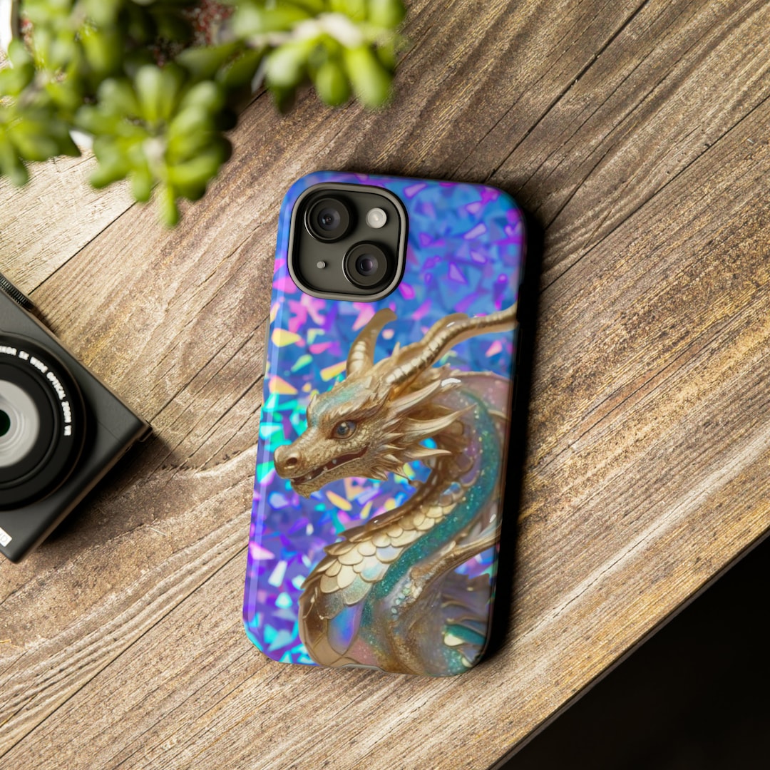 Fourth Wing Phone Case Dragon Google Pixel Case Holografic Dragon