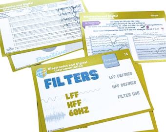 The fundamentals of EEG| "Electronics and Digital Instrumentation" flashcards | Electroneurodiagnostic Study Guide | EEG Technologist Gifts