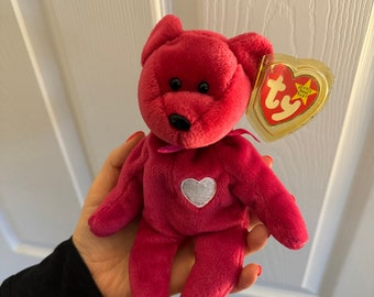 Valentina Beanie Baby with Tag with Errors