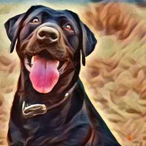 Digital pet portrait, Custom pet portrait, pet portrait from photo, watercolor pet portrait
