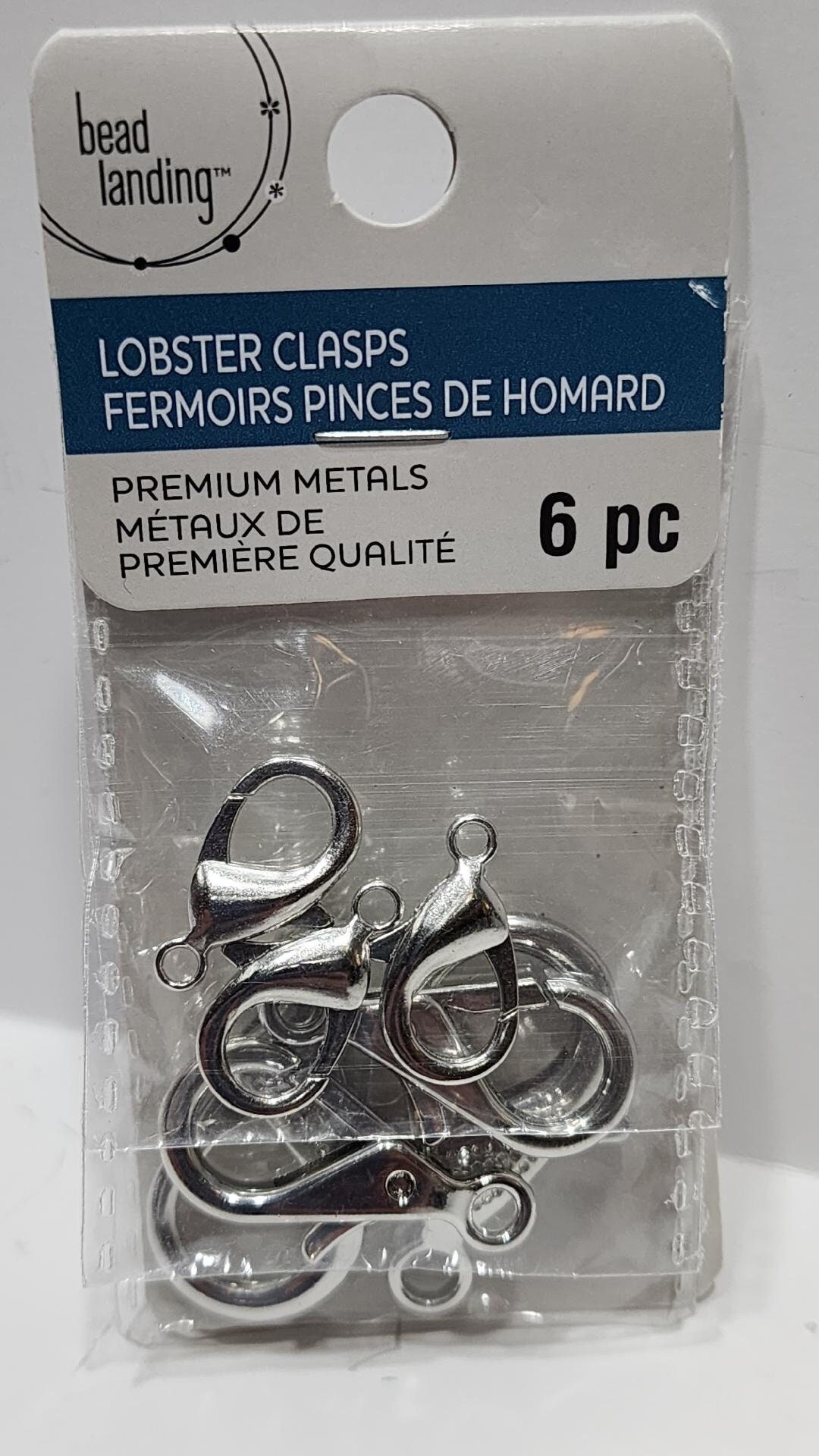 Bead Landing Lobster Clasps for Necklace Making Jewelry Findings 6