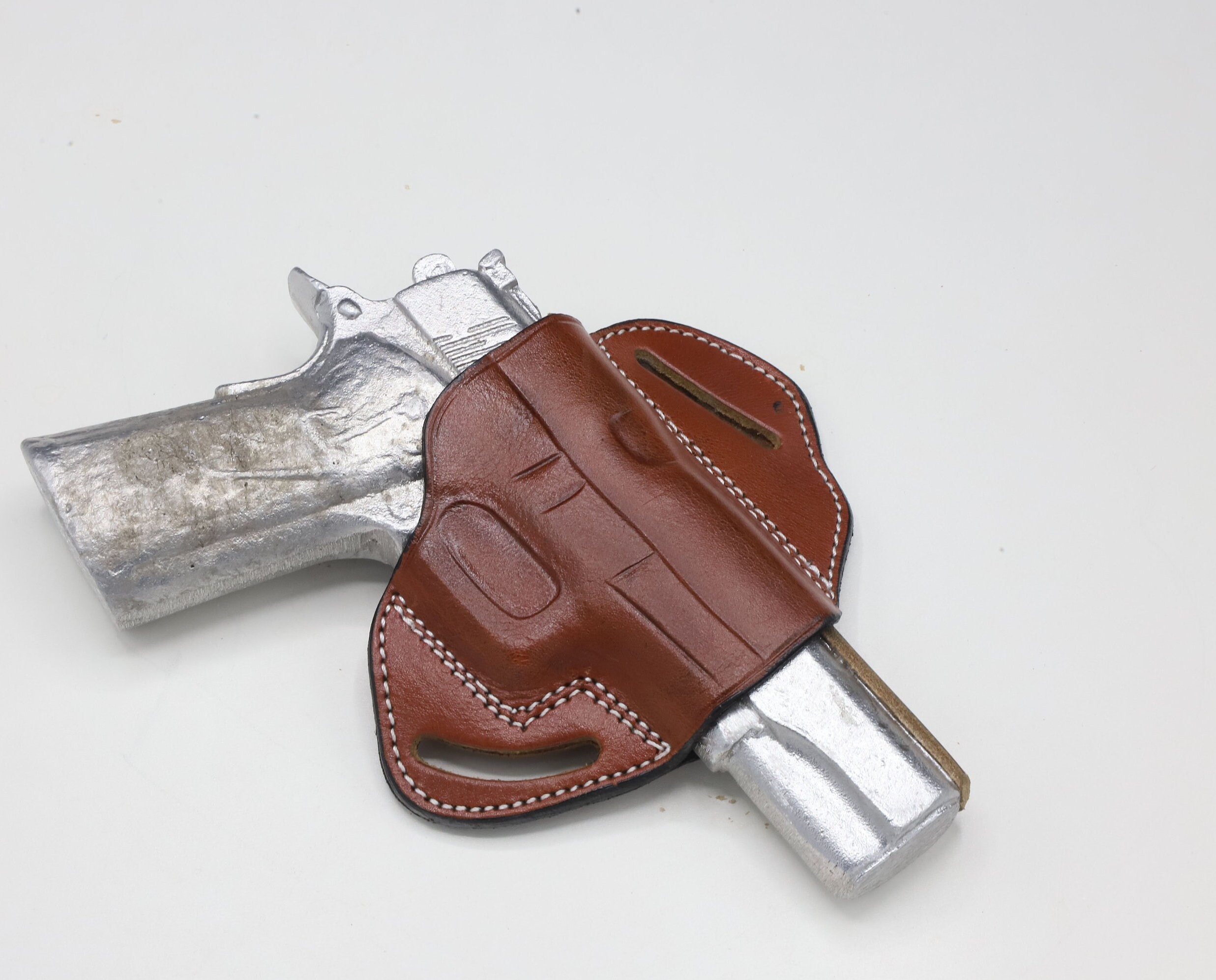 レザー製ホルスター付きハンドガン Leather 1911 holster - Etsy 日本