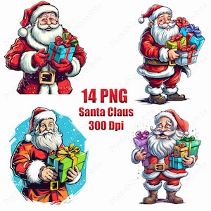 santa claus,logo,clipart,png,T-shirt design ,graffiti style,vector illustration,DigitalNoraArts