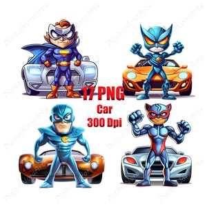 car,logo,clipart,png,T-shirt design ,graffiti style,vector illustration,DigitalNoraArts