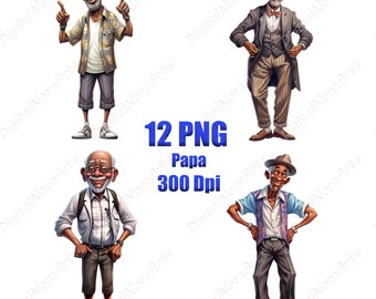 Papa,logo,clipart,png,T-shirt design ,graffiti style,vector illustration,DigitalNoraArts