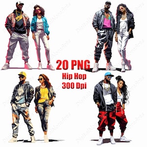 Hip Hop,logo,clipart,png,T-shirt design ,graffiti style,vector illustration,DigitalNoraArts
