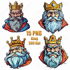 king,logo,clipart,png,T-shirt design ,graffiti style,vector illustration,DigitalNoraArts