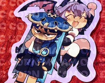 3" BFF Stickers- Scara and Durin