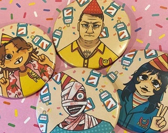 Corporate Celebration Buttons