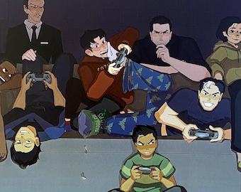 Family Bonding Print- Matte