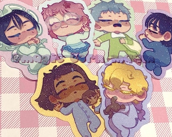 2" Baby Alien Stage Stickers!