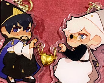 Doomed Witch Dads- 3" connect charms