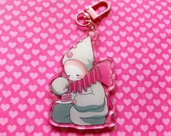 3" BBCakes Acrylic Charm