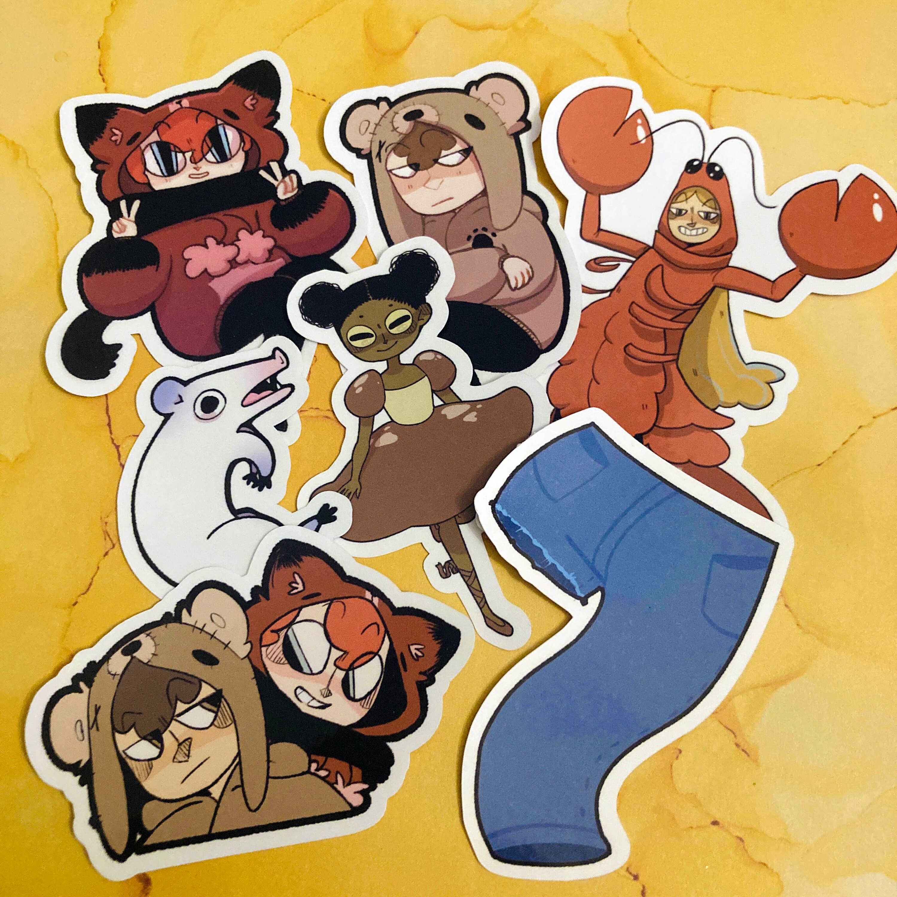 Foxy Jumpscare Sticker for Sale by zelkkova