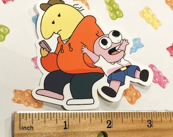 Silly Goofy Guy stickers