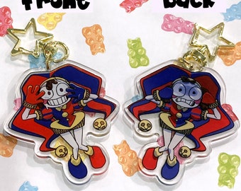 2.5" Double-sided charm- Pomni!