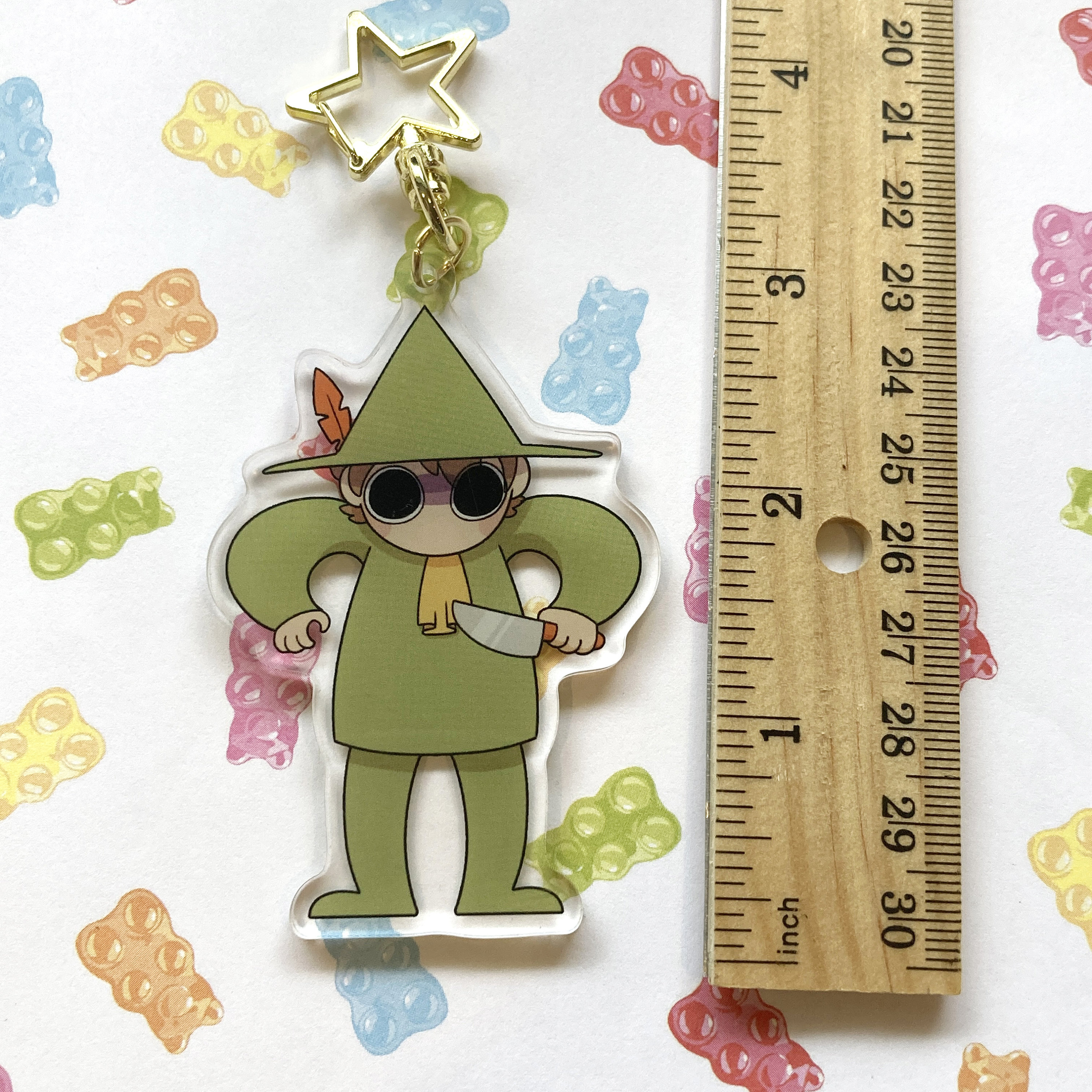 Snufkin Charm - Etsy