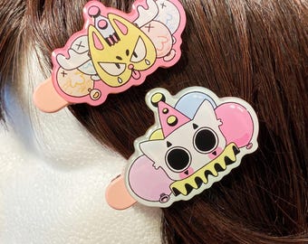 Silly Clown Cat Clips