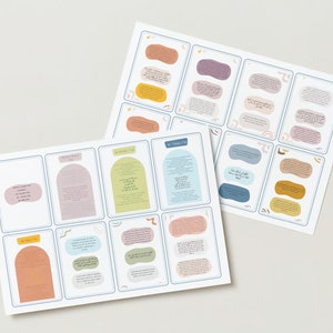 Ensemble de Cartes Flash d'Invocations Matinales Adhkar al sabah pour Enfants, 20 cartes flash
