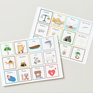 Les prophètes dans l'islam, Exploration des Prophètes en Islam : Cartes Flash Pédagogiques