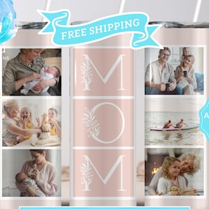 Custom Photo Tumbler Cup for Mom, Grandma for Mother&#39;s Day