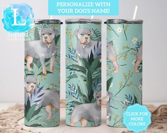 Custom Rottweiler Mom Tumbler, Rottweiler Mom Gift for Birthday, Rottweiler Mama Travel Cup, Rottweiler Lover Gift, Rottweiler Mama Gift