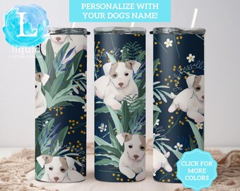 Custom Jack Russell Mom Tumbler, Jack Russell Mama Gift for Birthday, Jack Russell Mom Travel Cup, Jack Russell Lover Gift, Dog Mom Gift