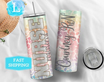 Registered Nurse RN Tumbler for Nurse Appreciation Week, RN Gift for Nurse Appreciation, Nurse RN Graduation Gift, Nurse Travel Cup with Lid